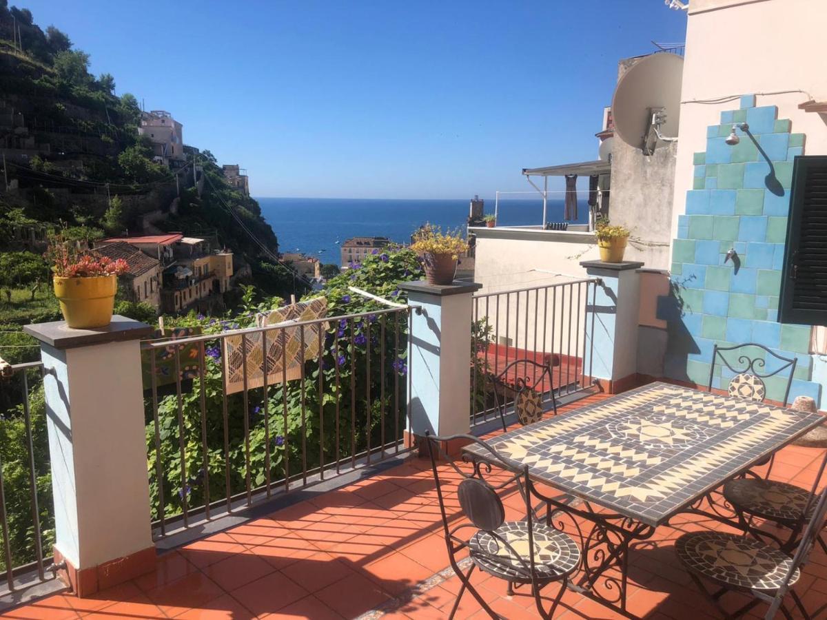 Appartamento Residence Costa D'Amalfi Minori Ngoại thất bức ảnh