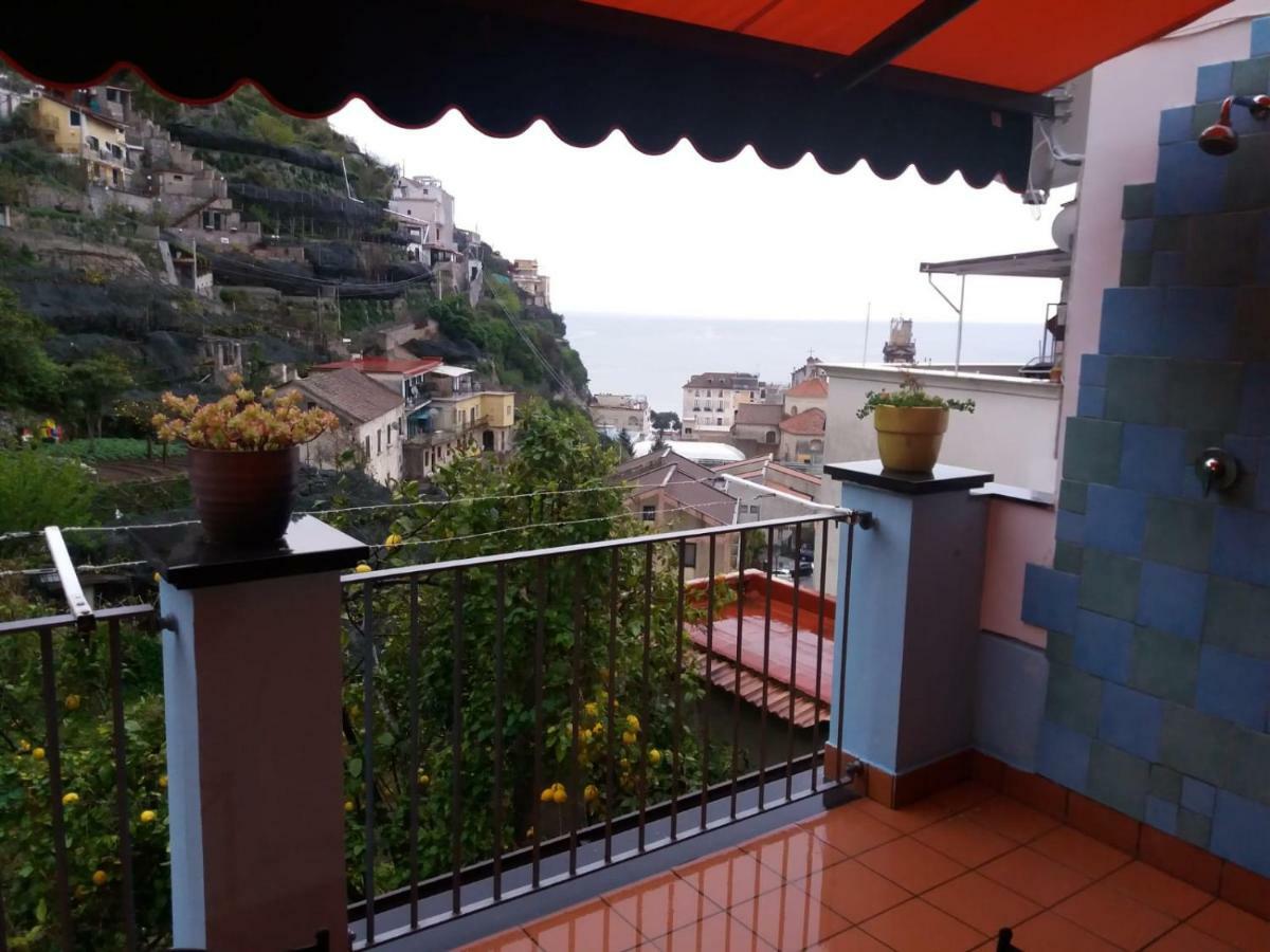Appartamento Residence Costa D'Amalfi Minori Ngoại thất bức ảnh